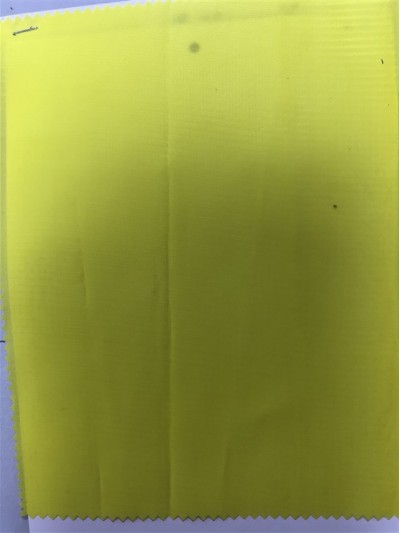 JS-BY    LH-032  210T格子塗層布  化纖  風褸布 正面照